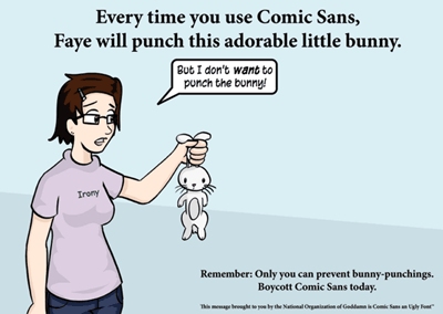 Ban Comic Sans